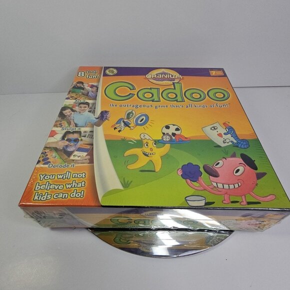 NEW SEALED Cranium Cadoo - Complete Game Vintage 7+ Game Of The Year - Picture 7 of 7